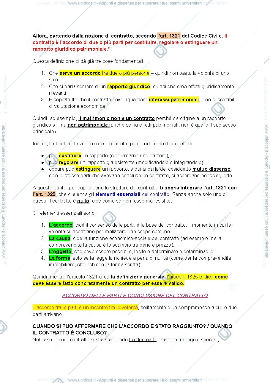 Anteprima pagina 2 — Istituzioni di diritto privato -CONTRATTI