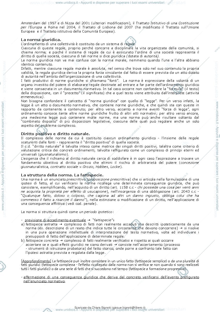 Anteprima pagina 3 — RIASSUNTO DIRITTO PRIVATO (TORRENTE)