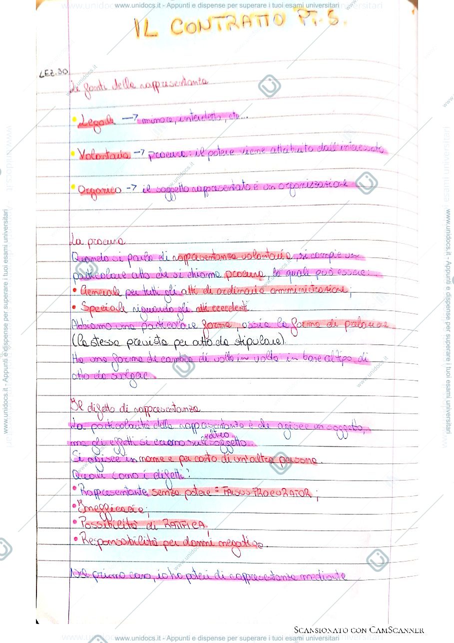 Anteprima pagina 1 — Il contratto pt.5