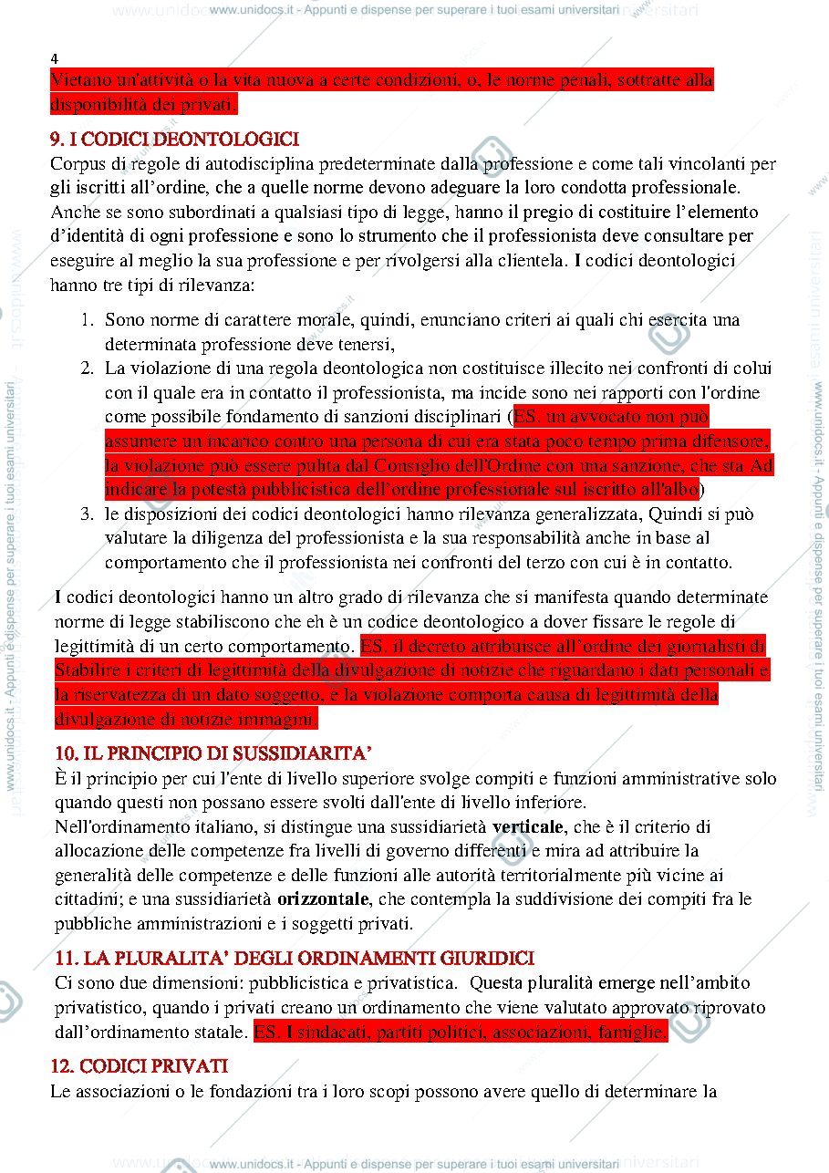 Anteprima pagina 4 — Diritto privato
