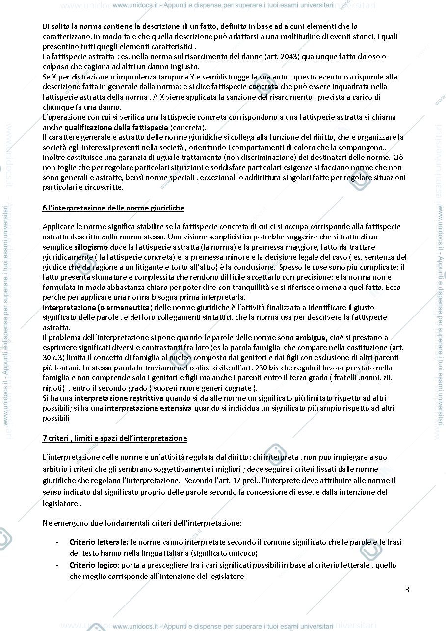 Anteprima pagina 3 — Diritto privato 