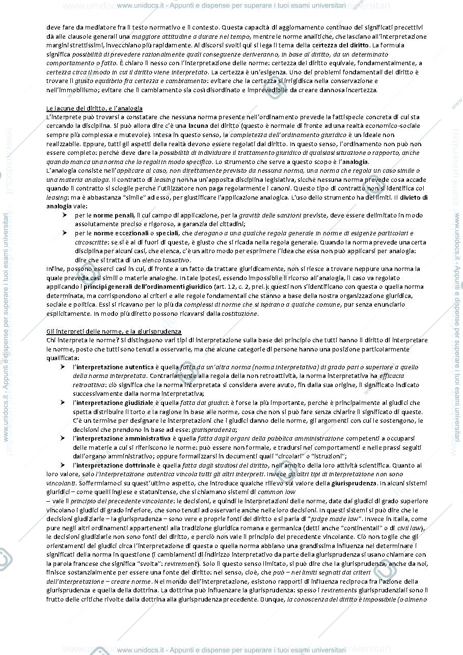 Anteprima pagina 3 — appunti diritto privato