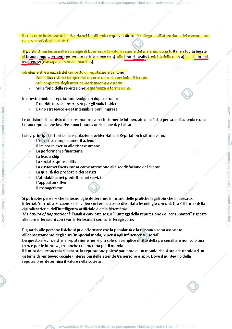 Anteprima pagina 2 — Brand reputation