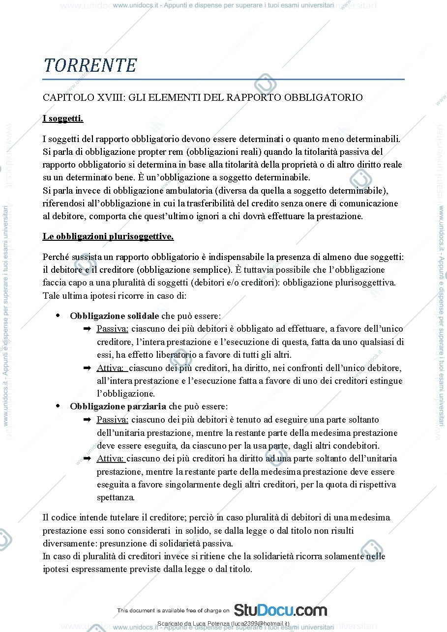 Anteprima pagina 2 — diritto privato