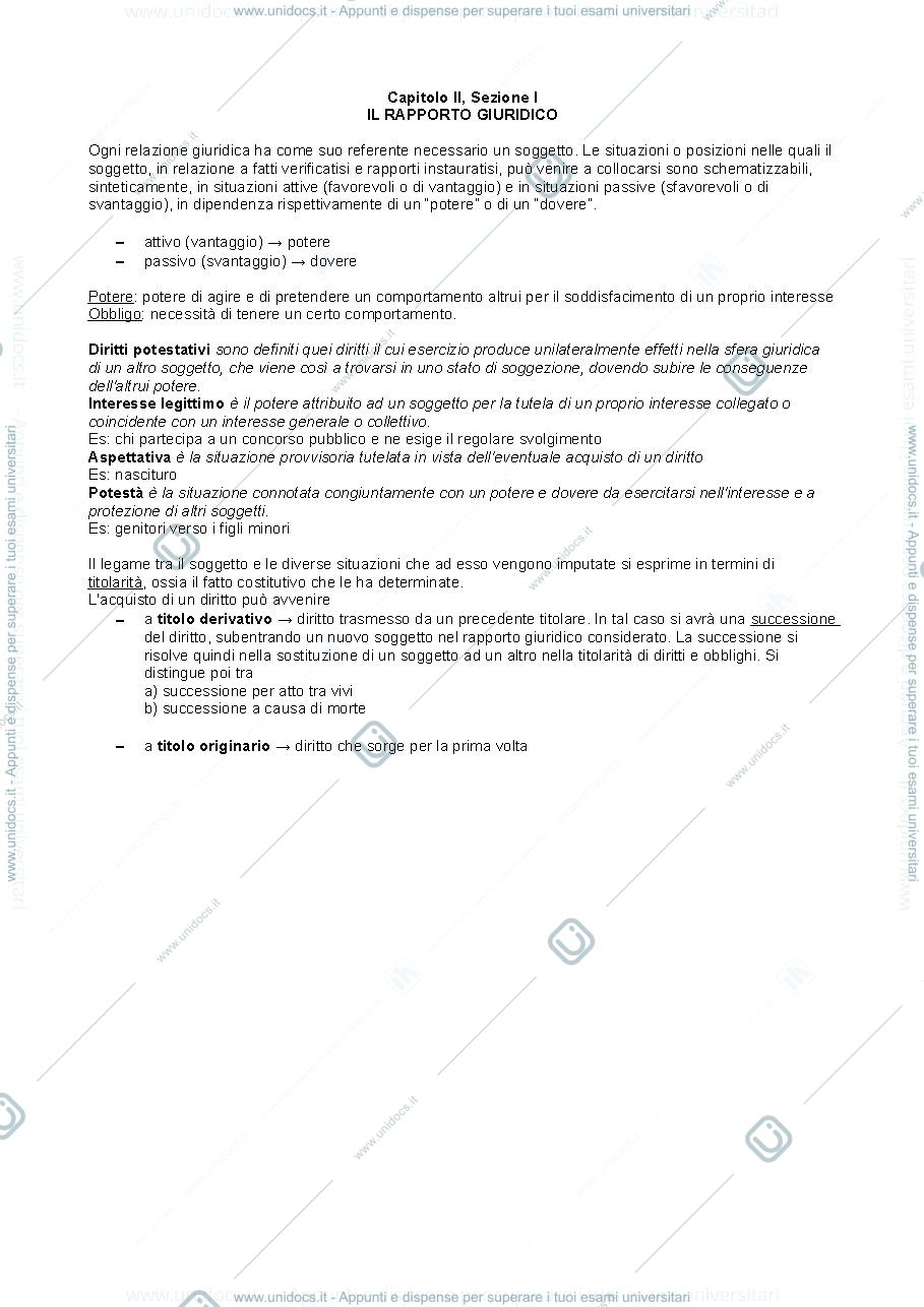 Anteprima pagina 5 — Diritto privato