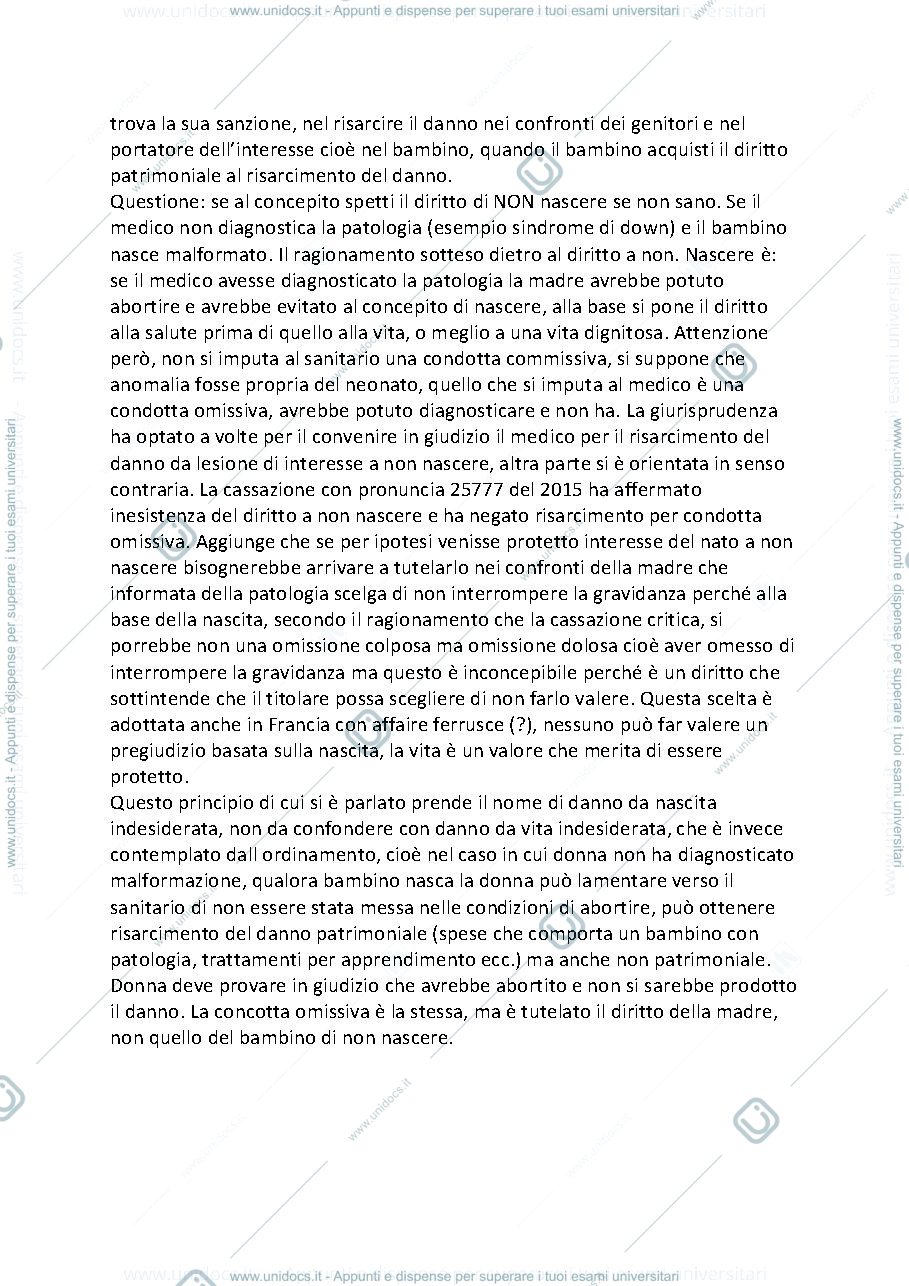 Anteprima pagina 3 — diritto privato primo semestre