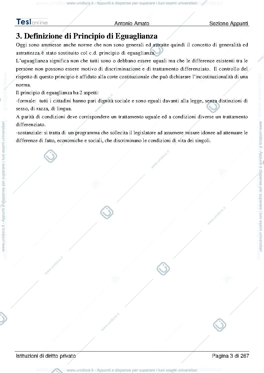 Anteprima pagina 4 — Principi di base delle istituzioni di diritto privato. (giurisprudenza).