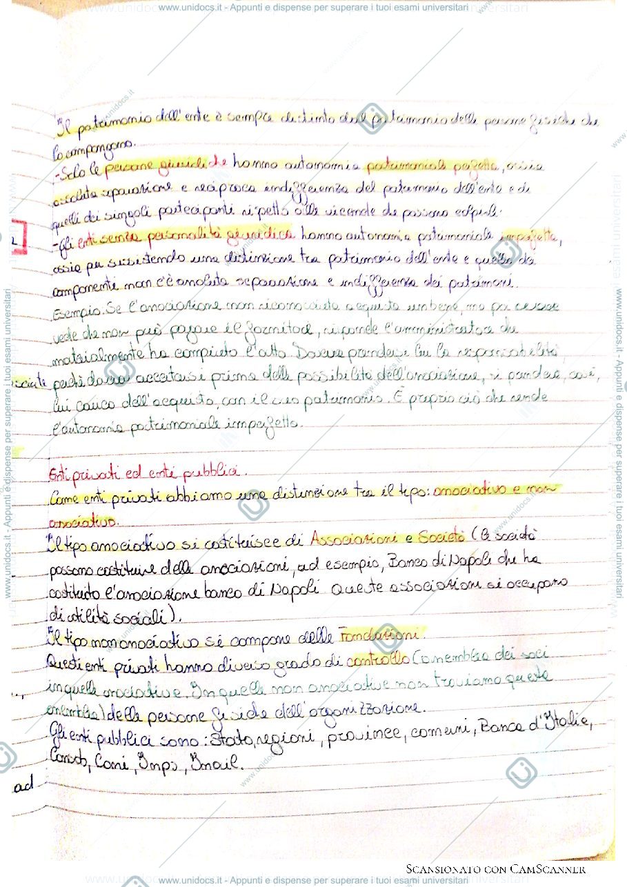 Anteprima pagina 2 — Le organizzazioni
