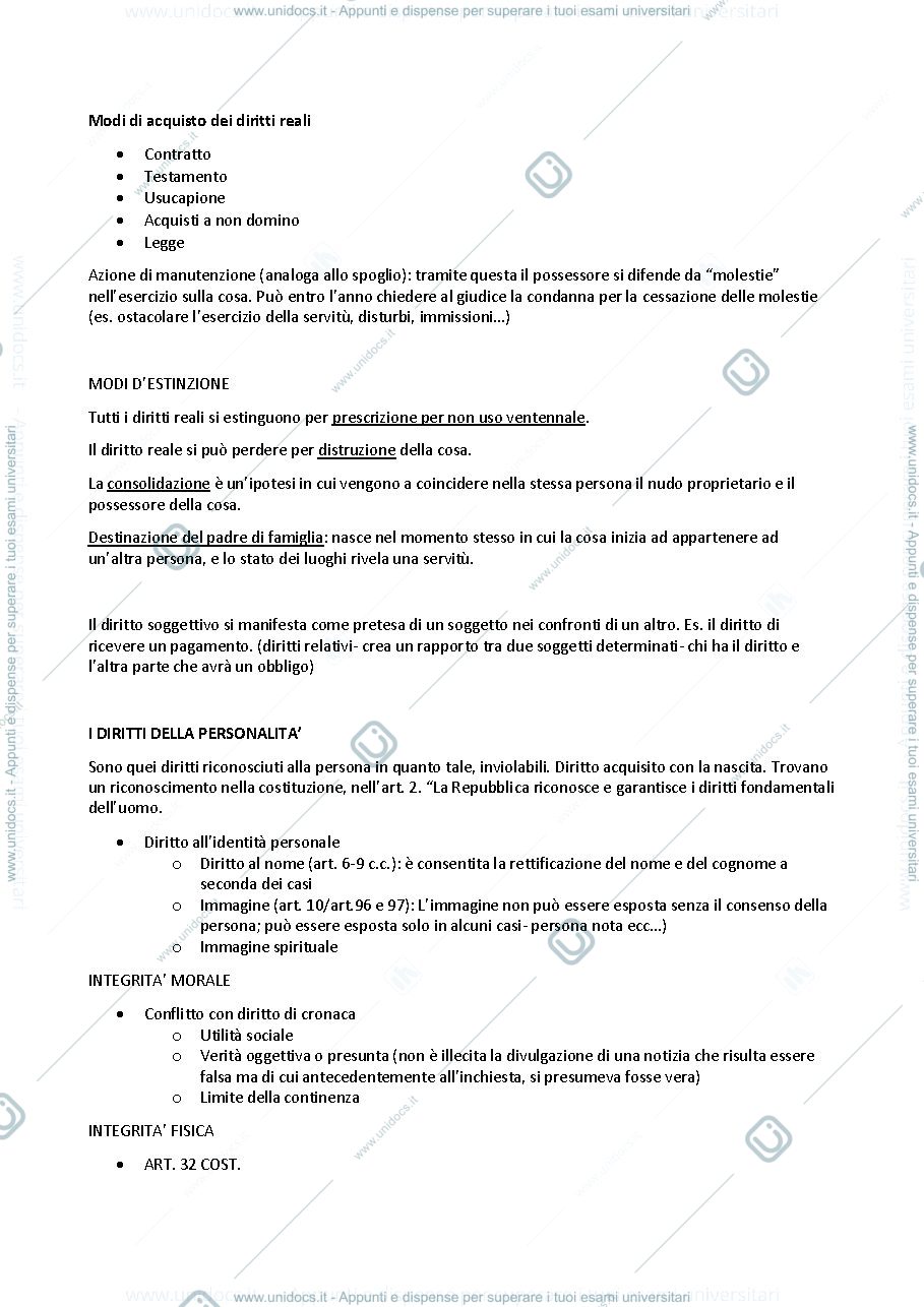 Anteprima pagina 2 — ISTITUZIONI DI DIRITTO PRIVATO