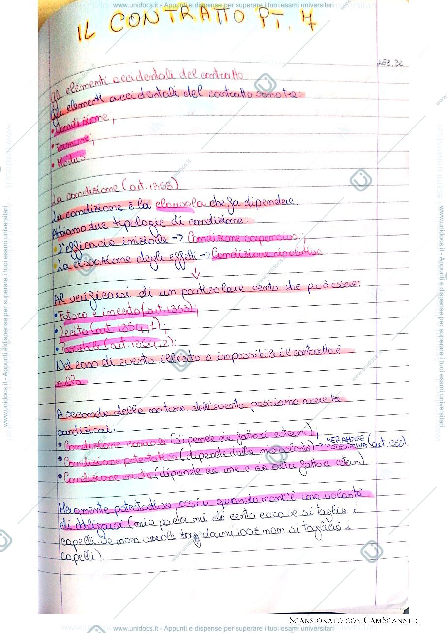 Anteprima pagina 1 — I contratti pt.7