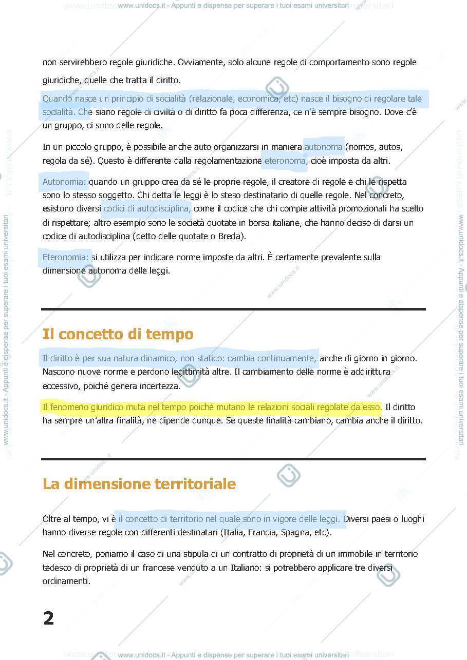Anteprima pagina 2 — Istituzioni diritto privato prof. Sciarrone