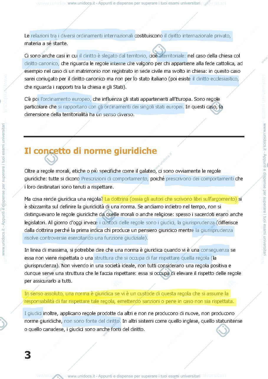 Anteprima pagina 3 — Istituzioni diritto privato prof. Sciarrone