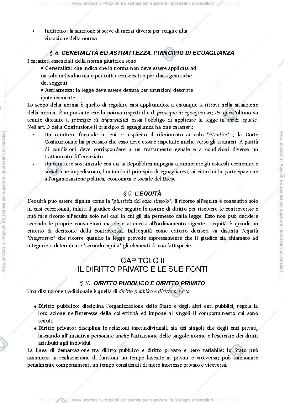 Anteprima pagina 4 — diritto privato primo modulo