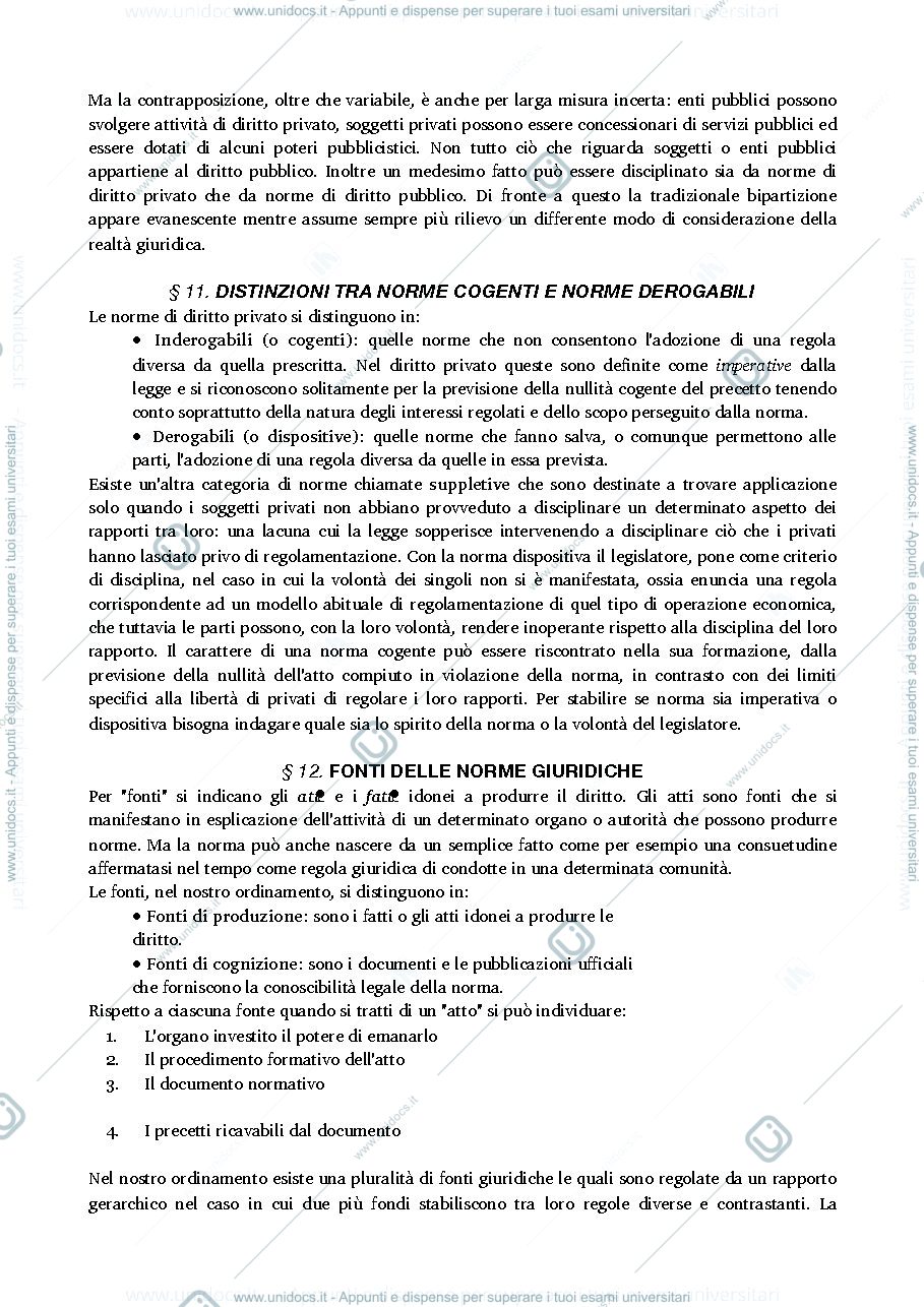Anteprima pagina 5 — diritto privato primo modulo