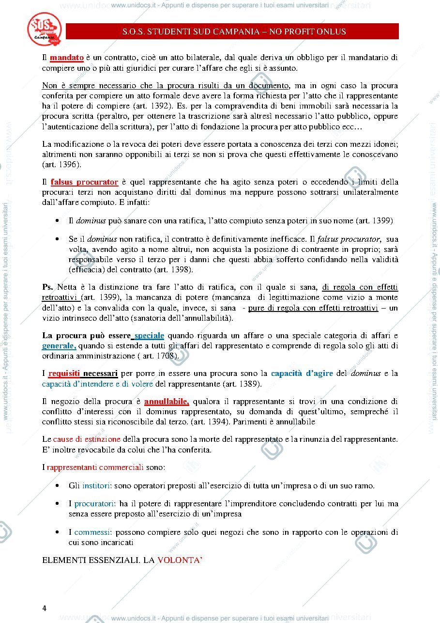 Anteprima pagina 4 — manuale di diritto privato