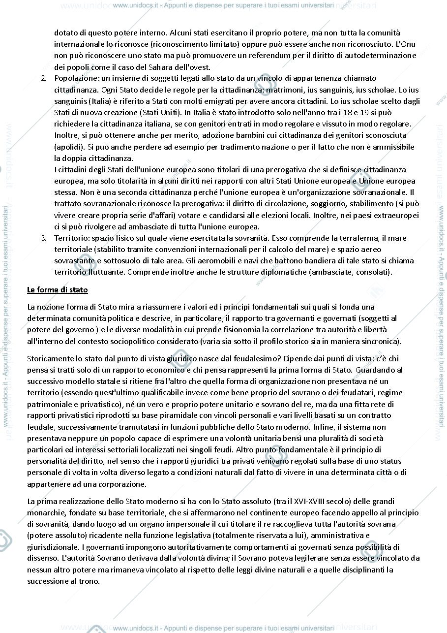 Anteprima pagina 3 — Appunti diritto pubblico
