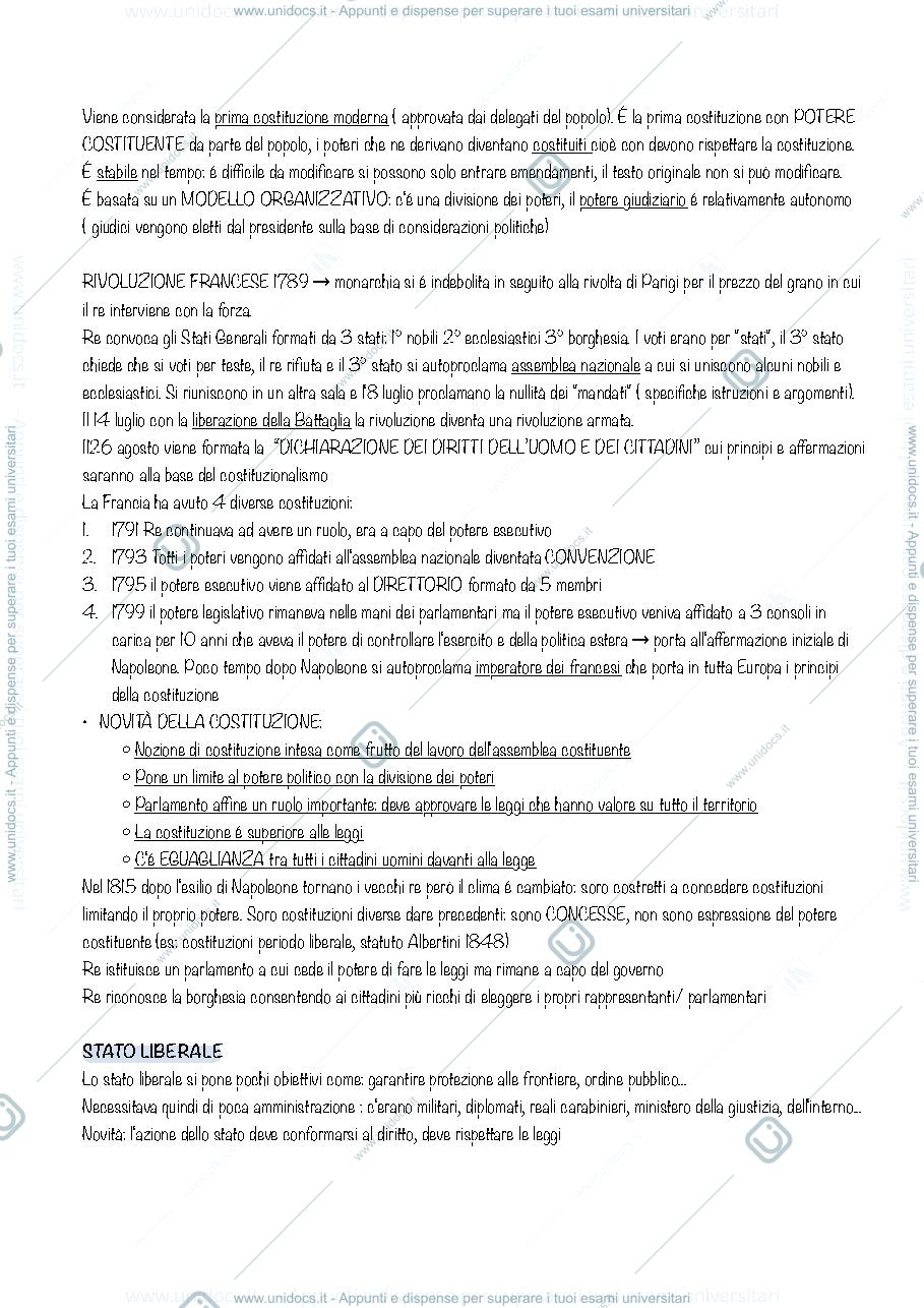 Anteprima pagina 2 — Diritto costituzione Uninib