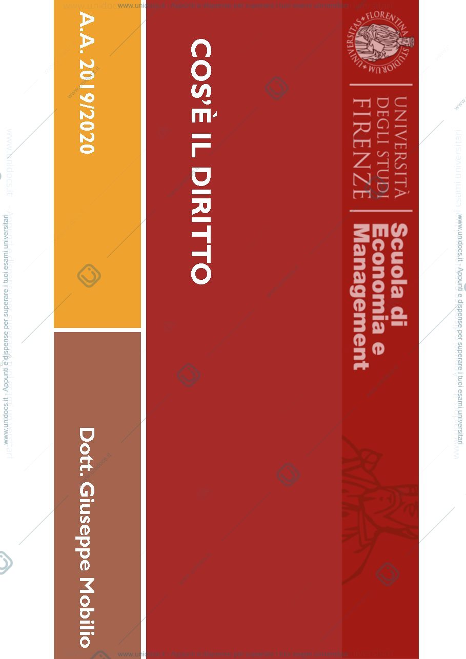 Anteprima pagina 2 — cos'è il diritto
