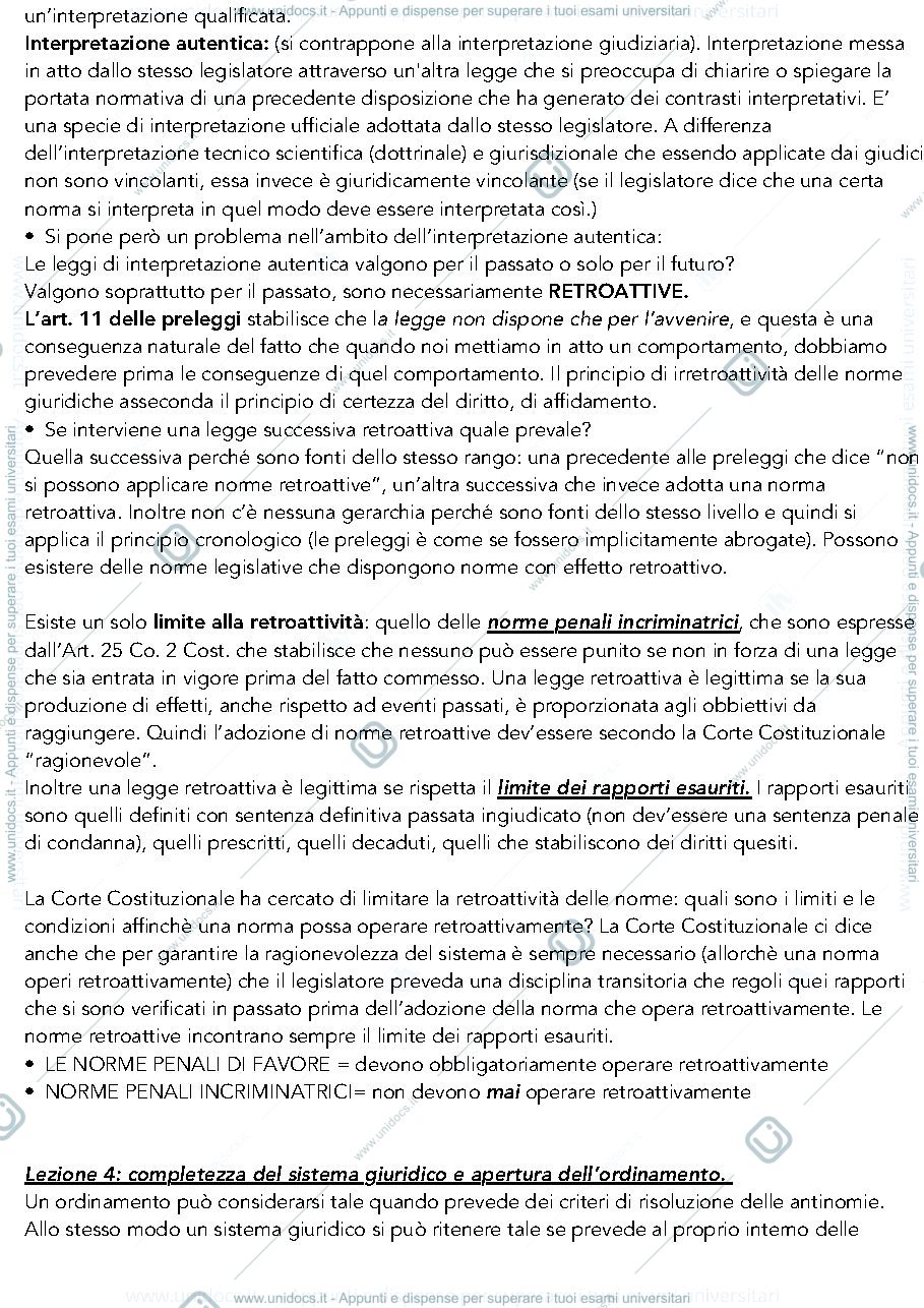 Anteprima pagina 1 — quarta e quinta lezione di diritto pubblico
