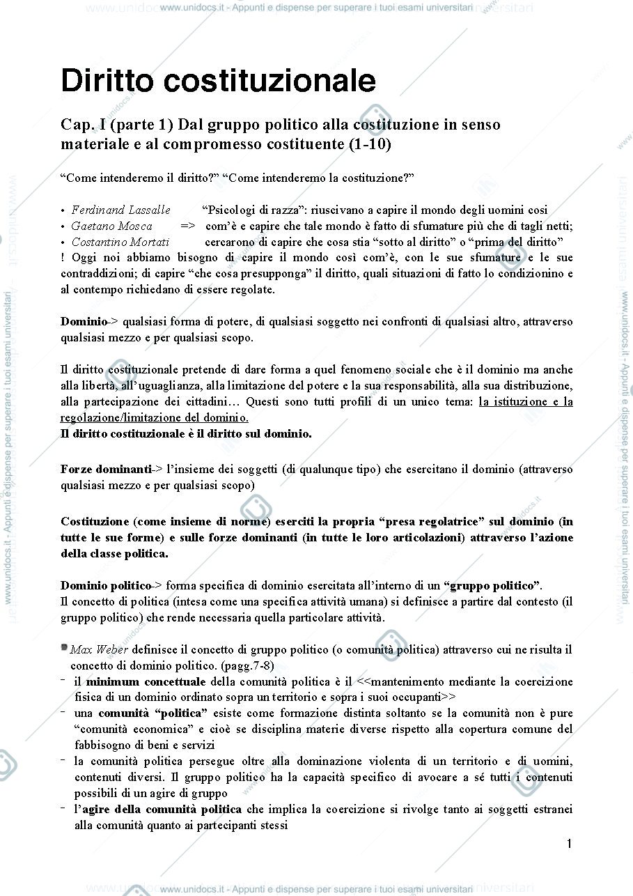 Anteprima pagina 1 — Diritto 