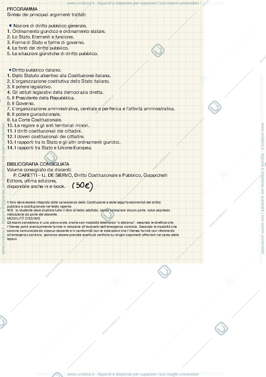 Anteprima pagina 3 — Diritto pubblico 