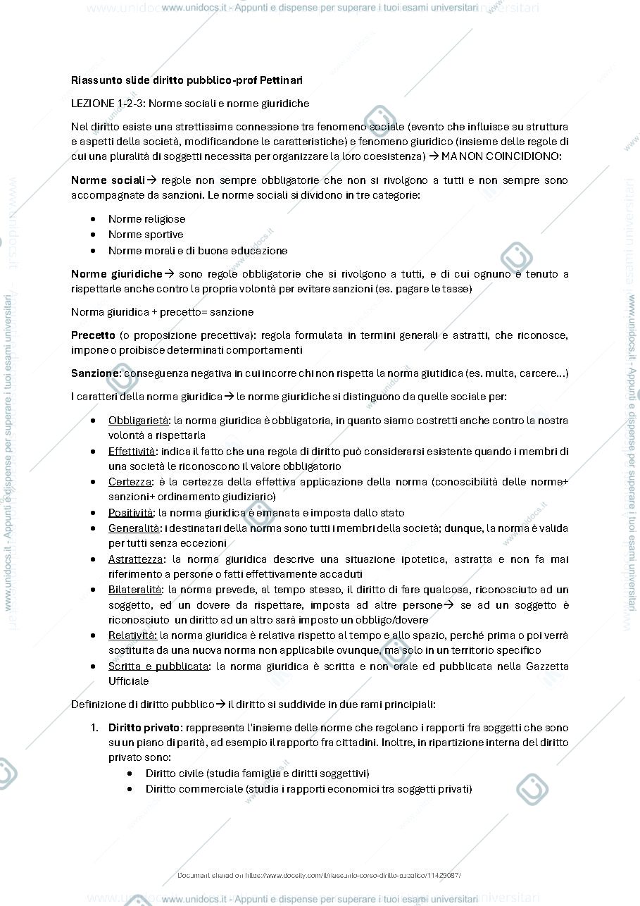 Anteprima pagina 2 — Riassunto Istituzioni di diritto pubblico