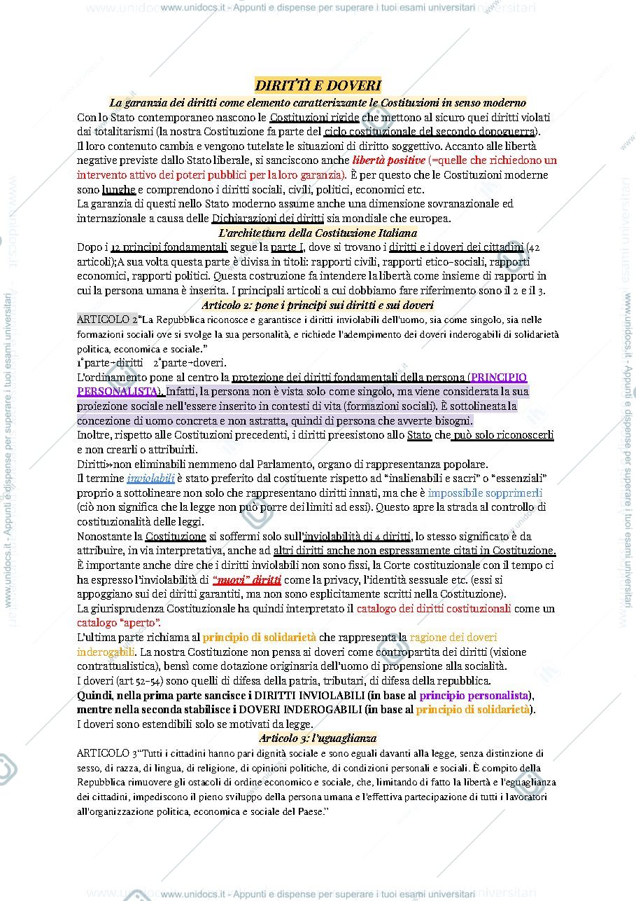 Anteprima pagina 1 — Riassunto capitoli VI-XIII libro "Introduzione allo studio del diritto pubblico e delle sue fonti"