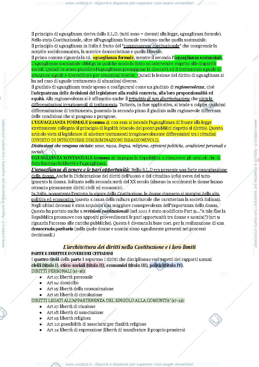 Anteprima pagina 2 — Riassunto capitoli VI-XIII libro "Introduzione allo studio del diritto pubblico e delle sue fonti"