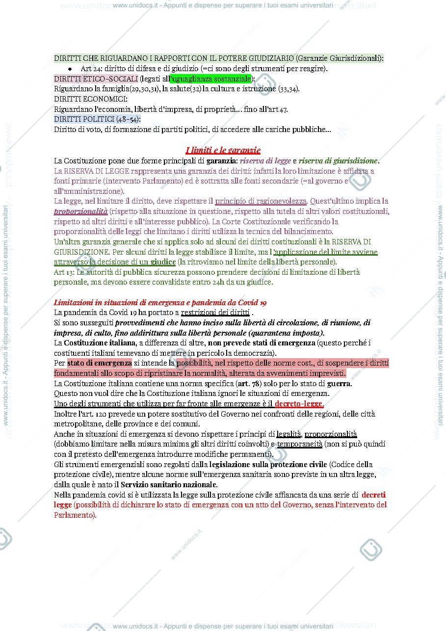Anteprima pagina 3 — Riassunto capitoli VI-XIII libro "Introduzione allo studio del diritto pubblico e delle sue fonti"