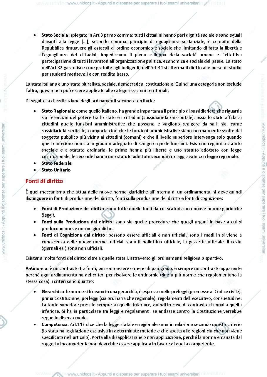 Anteprima pagina 3 — Diritto pubblico, privato e amministrativo
