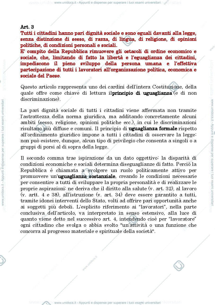 Anteprima pagina 3 — Principi fondamentali commentati 