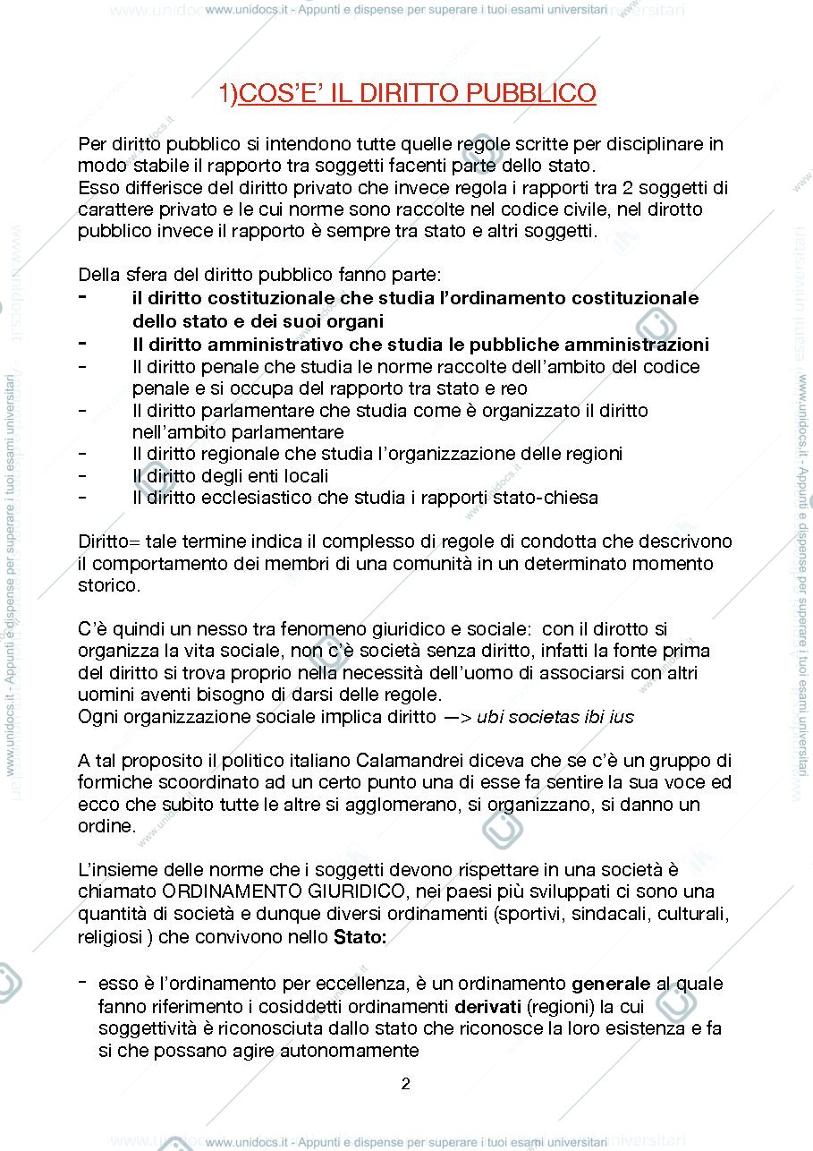 Anteprima pagina 2 — Diritto pubblico