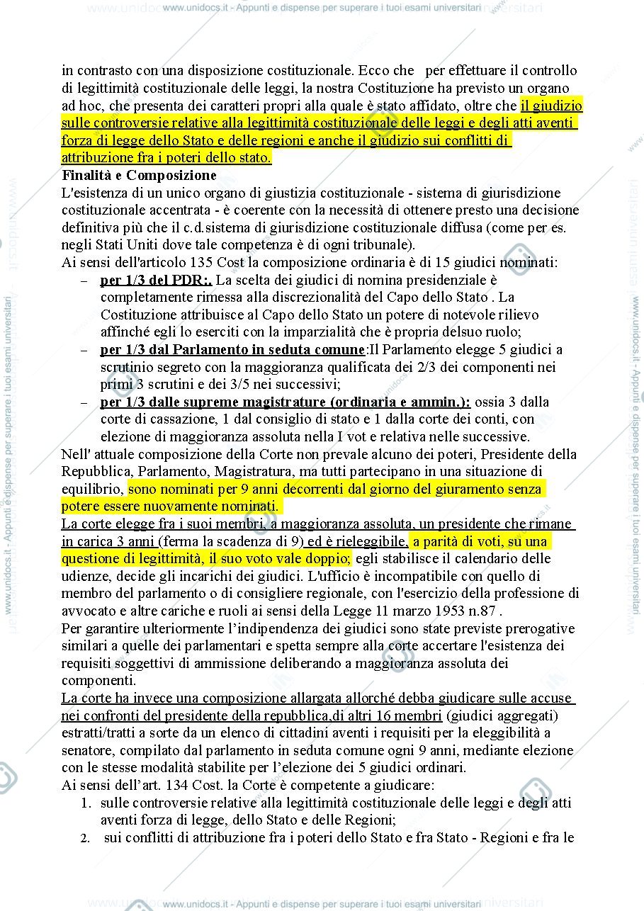 Anteprima pagina 3 — Diritto pubblico 2° parte