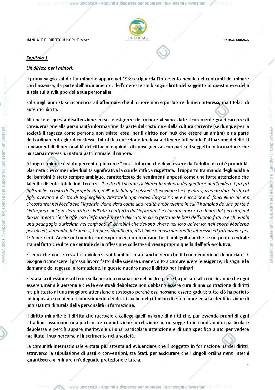 Anteprima pagina 1 — Dispensa Manuale diritto pubblico