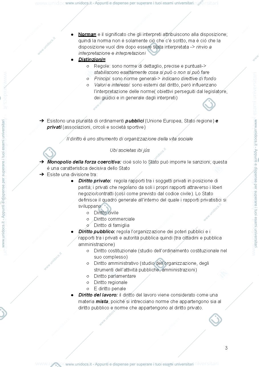 Anteprima pagina 3 — Diritto pubblico 