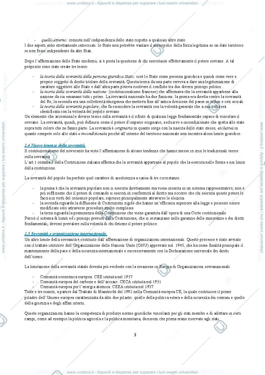 Anteprima pagina 3 — Dispensa Diritto pubblico, bin pitruzzella