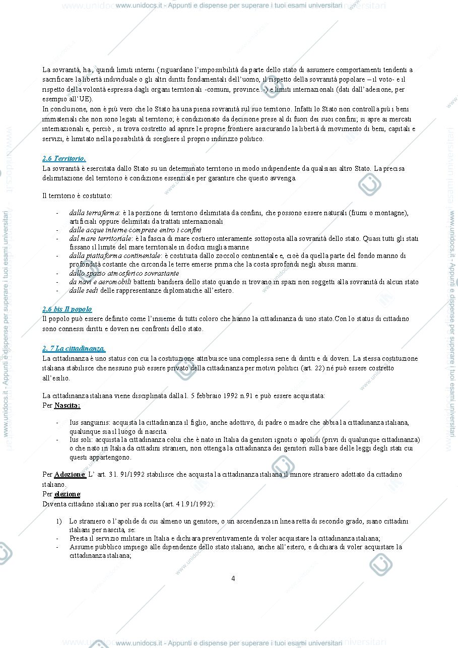 Anteprima pagina 4 — Dispensa Diritto pubblico, bin pitruzzella