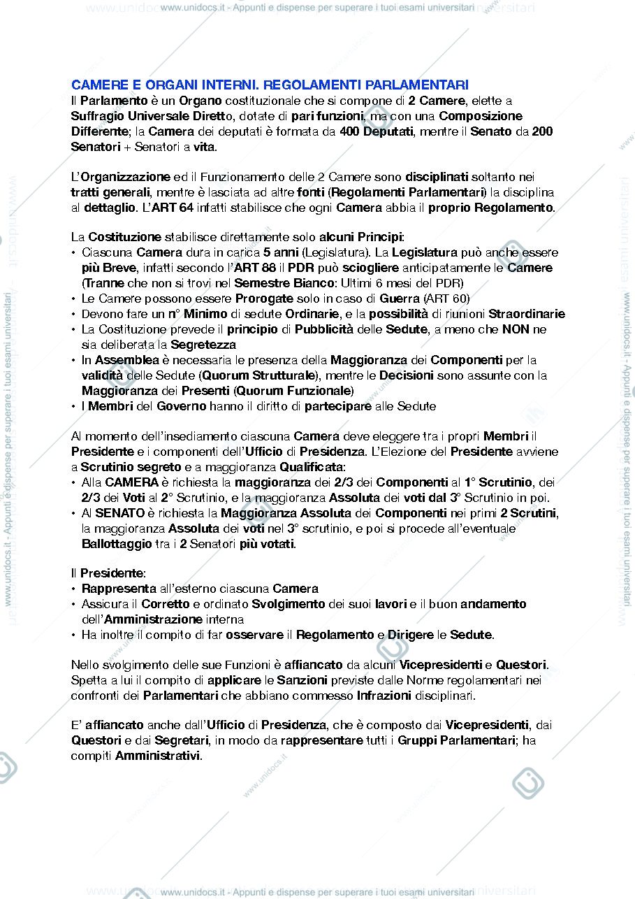 Anteprima pagina 3 — Appunti Istituzioni di Diritto Pubblico