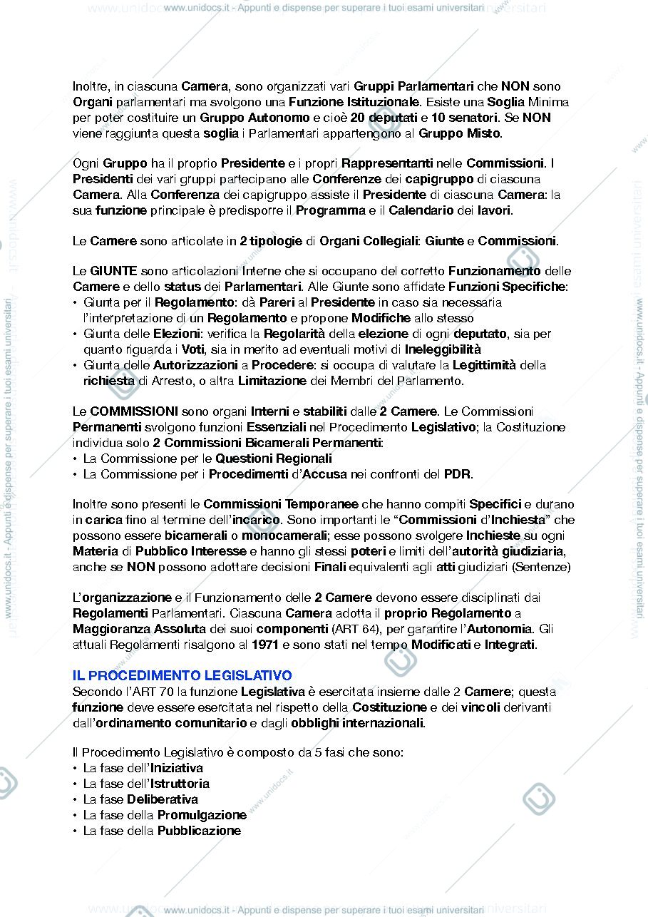Anteprima pagina 4 — Appunti Istituzioni di Diritto Pubblico