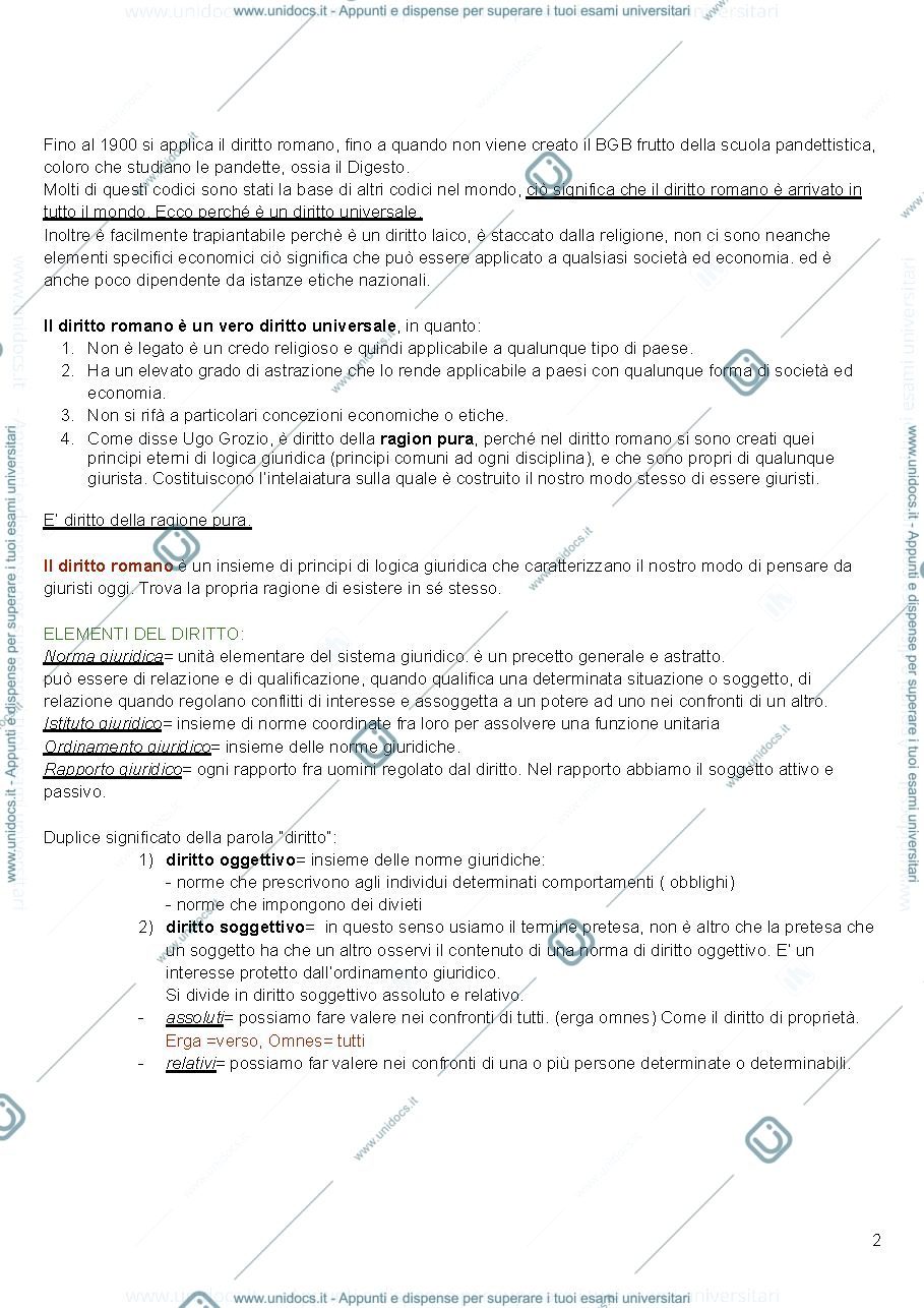 Anteprima pagina 2 — istituzioni diritto romano