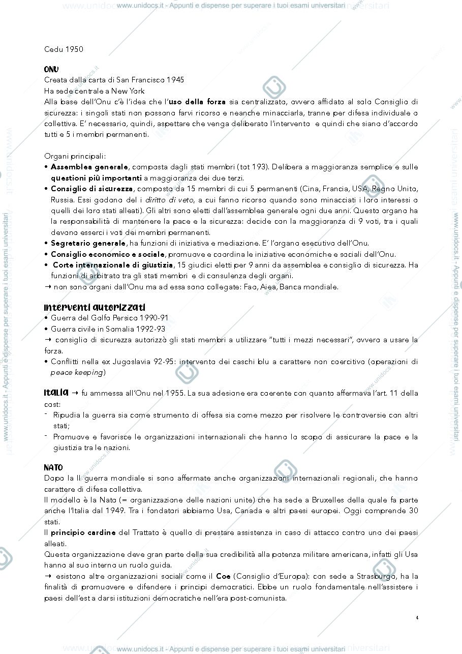 Anteprima pagina 4 — Appunti presi a lezione