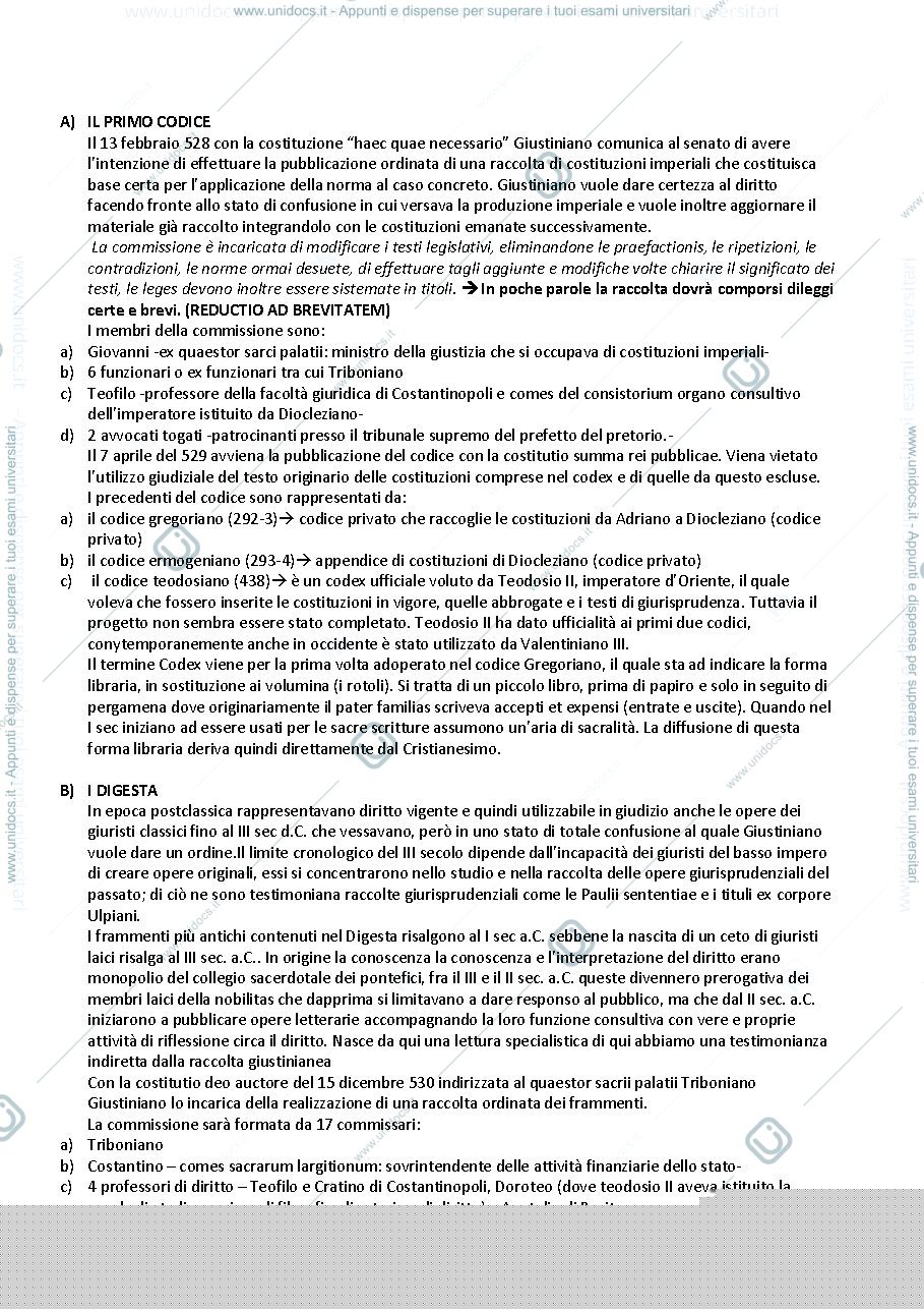 Anteprima pagina 3 — Riassunto istituzioni di diritto romano prof maganzani