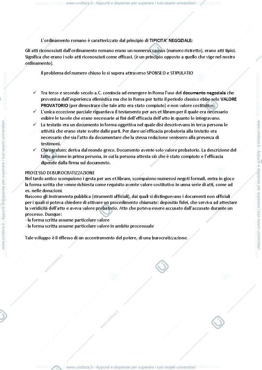 Anteprima pagina 2 — Appunti di diritto romano