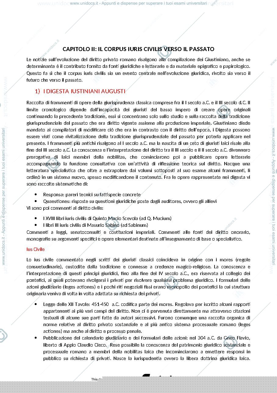 Anteprima pagina 3 — Dispensa di istituzioni di diritto romano