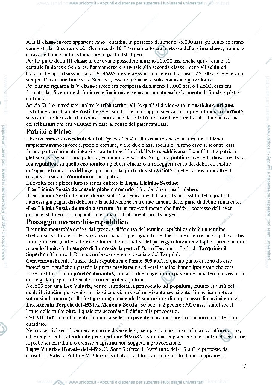 Anteprima pagina 3 — Riassunto 