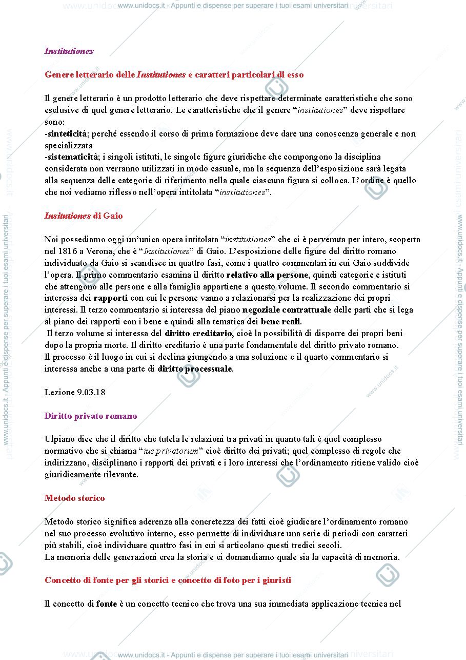 Anteprima pagina 2 — istituzioni di diritto romano