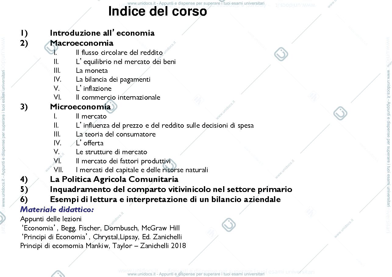 Anteprima pagina 2 — Appunti del professore
