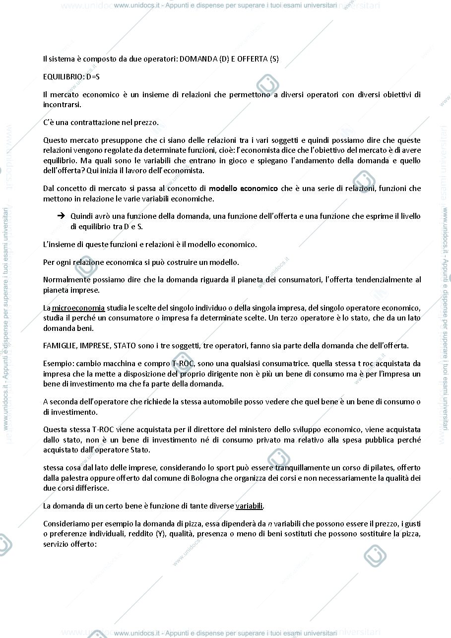 Anteprima pagina 2 — Appunti Istituzioni di Economia dello Sport