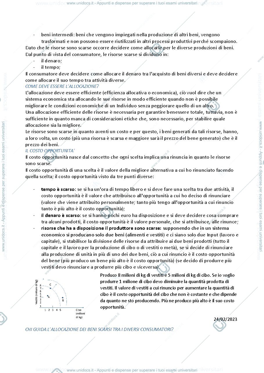 Anteprima pagina 2 — ECONOMIA 1°ANNO