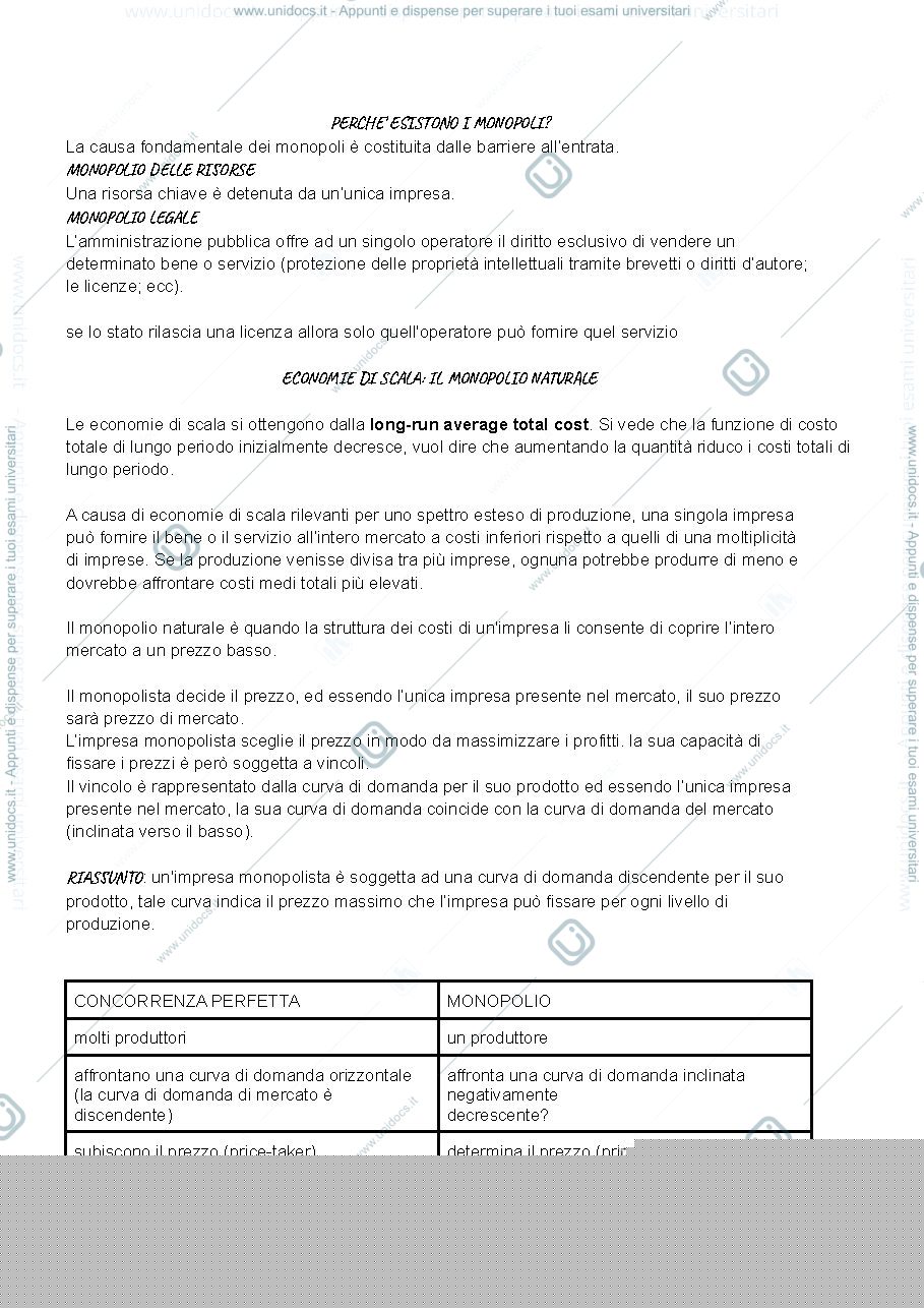 Anteprima pagina 2 — Appunti di economia 